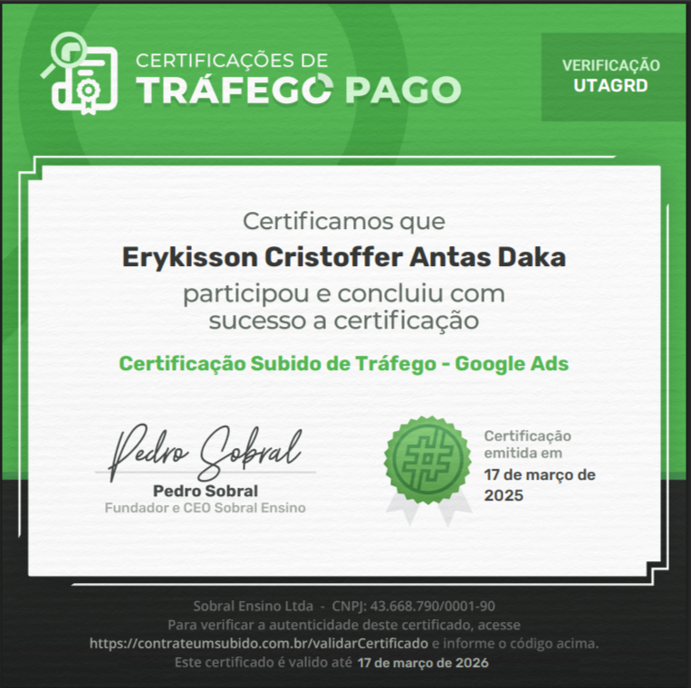 Certificado GADS- - [contrateumsubido.com.br]